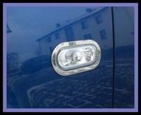 Накладки на поворотники дополнительный (нерж.) 2 шт VW LUPO 1999 - 2005